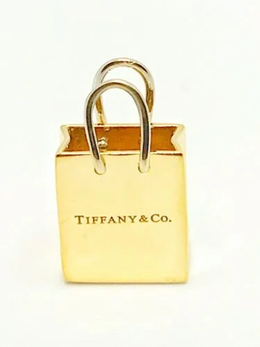 Tiffany and co shopping bag charm hotsell